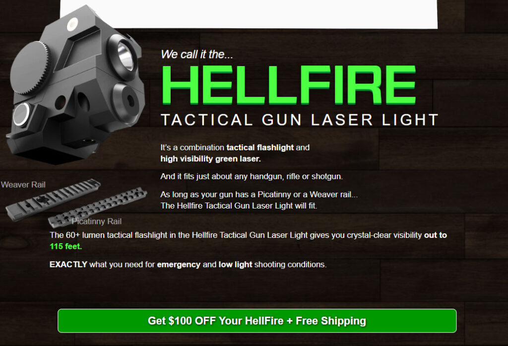 Tactical Gear Review: MCG Tactical Hellfire Laser Sight