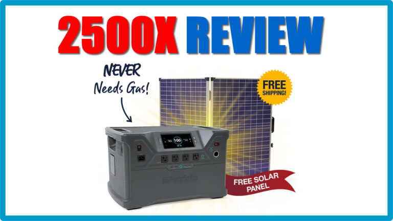 Patriot Power Generator 2500X Analysis + Price, Specs & Customer Reviews
