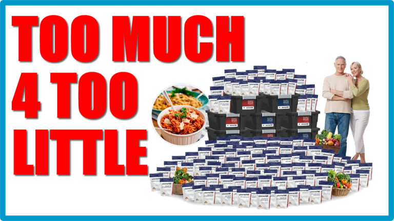 4Patriots 1 Year Food Supply Review & Complaints plus Costs & Customer Reviews